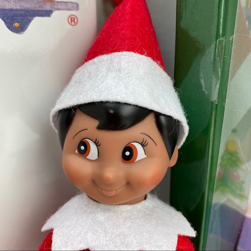 Elf on the Shelf Open Box Set of Boy Doll and Book - Picture 10 of 16